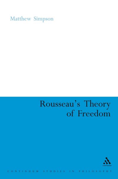 Produktbild: Rousseau's Theory of Freedom