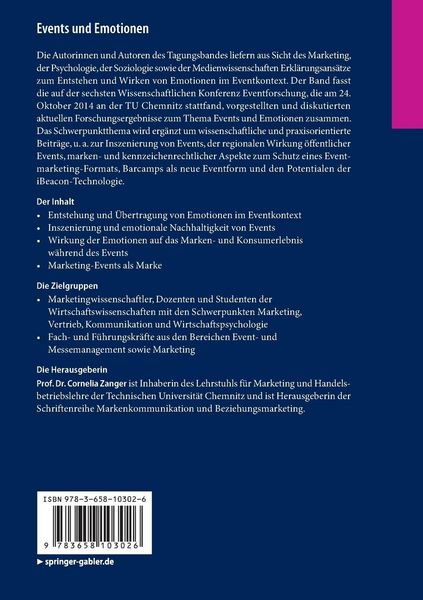 Produktbild: Events und Emotionen