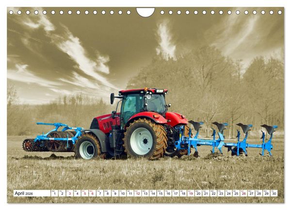 Produktbild: The fascination of agricultural machinery (Wall Calendar 2026 DIN A4 landscape), CALVENDO 12 Month Wall Calendar