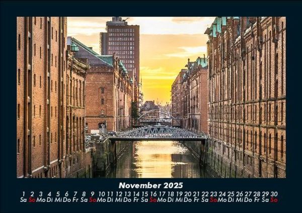 Produktbild: Hamburg 2025 Fotokalender DIN A5