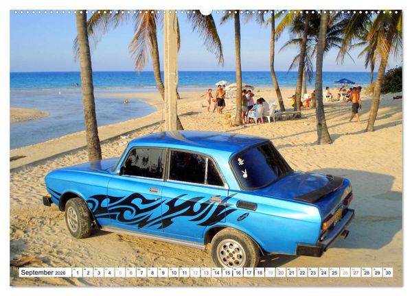 Produktbild: MOSKWITSCH - Auto-Legende der UdSSR (hochwertiger Premium Wandkalender 2026 DIN A2 quer), Kunstdruck in Hochglanz