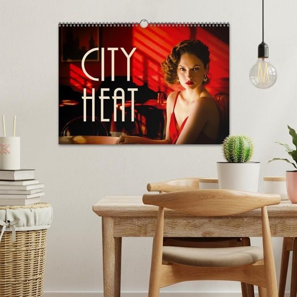 Produktbild: CITY HEAT (Wandkalender 2027 DIN A3 quer), CALVENDO Monatskalender