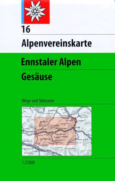 Produktbild: Ennstaler Alpen, Ges&auml;use 1:25.000