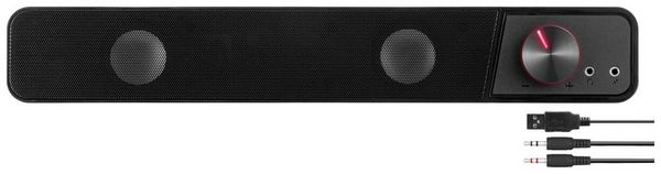 Produktbild: SPEEDLINK BRIO Stereo Soundbar, black