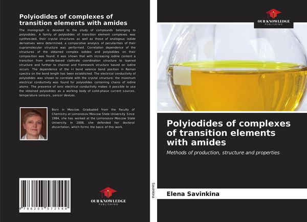 Produktbild: Polyiodides of complexes of transition elements with amides