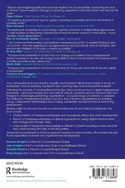 Produktbild: Transpersonal Leadership in Action