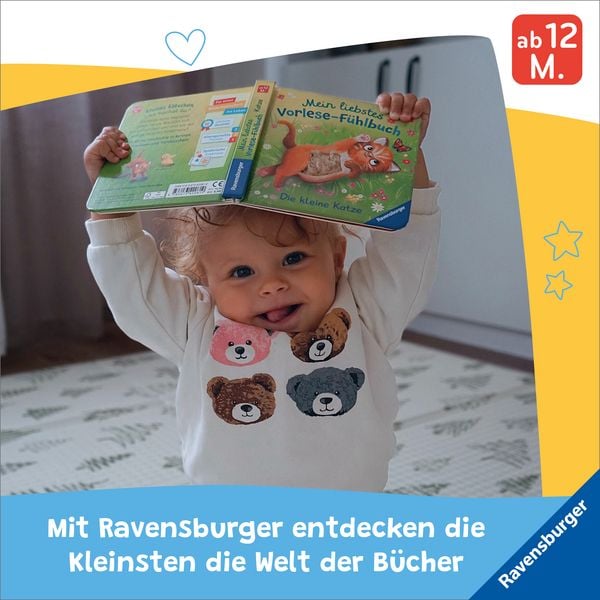 Produktbild: Mein liebstes Vorlese-F&uuml;hlbuch - Die kleine Katze