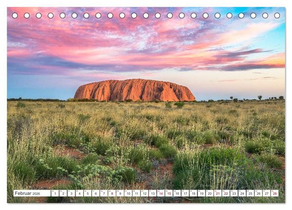 Produktbild: Australien - Grandiose Landschaften am Ende der Welt (Tischkalender 2026 DIN A5 quer), CALVENDO Monatskalender