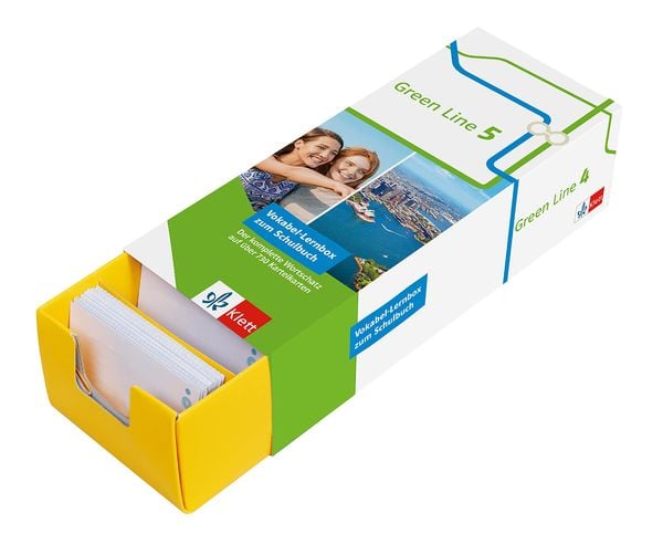 Klett Green Line 5 G8 Klasse 9 Vokabel-Lernbox zum Schulbuch, Taschenbuch von , Klett Lerntraining bei PONS Langenscheidt GmbH, 9783129240496