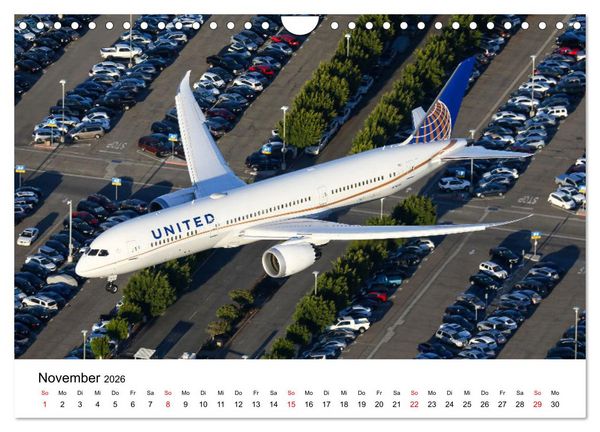 Produktbild: From Above - Die etwas andere Perspektive auf Flugzeuge (Wandkalender 2026 DIN A4 quer), CALVENDO Monatskalender