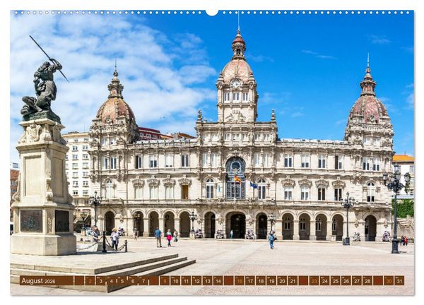 Produktbild: Faszinierende St&auml;dte Westeuropas - von Lissabon bis Antwerpen (hochwertiger Premium Wandkalender 2026 DIN A2 quer), Kunstdruck in Hochglanz