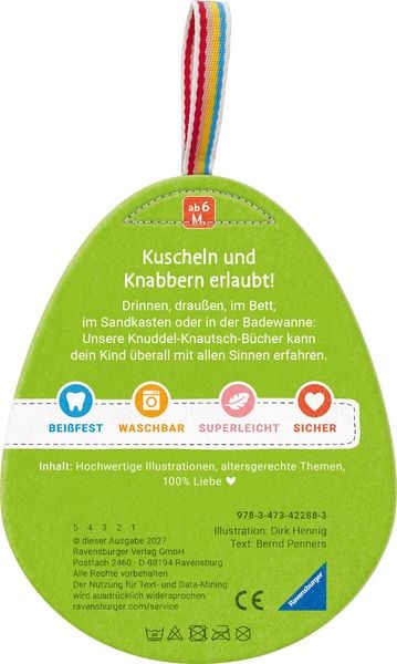 Produktbild: Mein Knuddel-Knautsch-Buch: Frohe Ostern