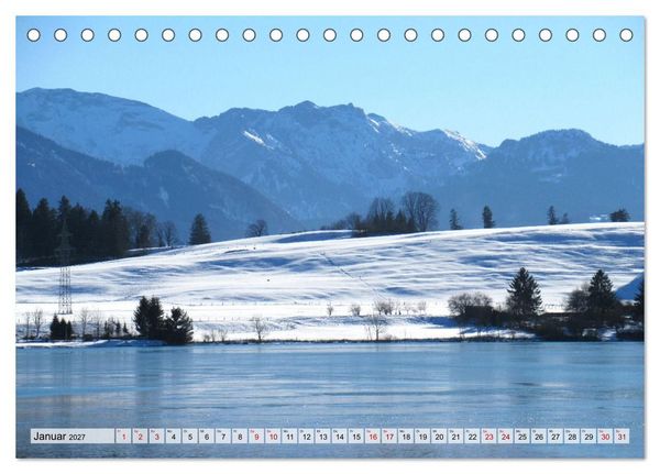 Produktbild: Erholung am See - Die sch&ouml;nsten Seen in Deutschland (Tischkalender 2027 DIN A5 quer), CALVENDO Monatskalender