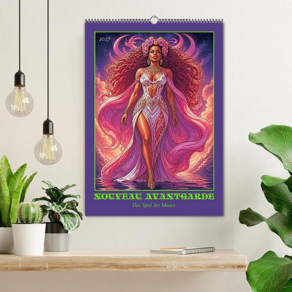 Produktbild: Nouveau Avantgarde: Das Spiel der Musen (Wandkalender 2027 DIN A2 hoch), CALVENDO Monatskalender
