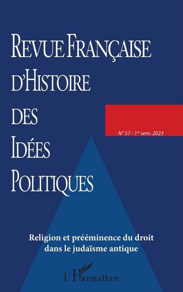 Produktbild: Religion et pr&eacute;&eacute;minence du droit dans le juda&iuml;sme antique
