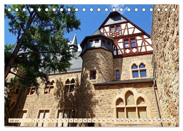 Produktbild: Alzey in Rheinhessen Ein Stadtspaziergang im Sommer (Tischkalender 2027 DIN A5 quer), CALVENDO Monatskalender