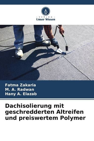 Produktbild: Dachisolierung mit geschredderten Altreifen und preiswertem Polymer