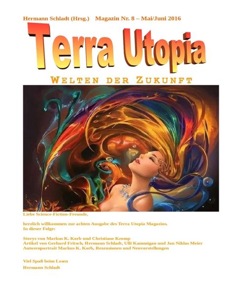 Produktbild: Terra Utopia Magazin Nr. 8