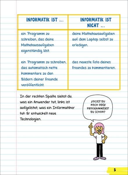 Produktbild: Big Fat Notebook - Alles, was du f&uuml;r Informatik brauchst - Das Starterkit f&uuml;r angehende Programmierer