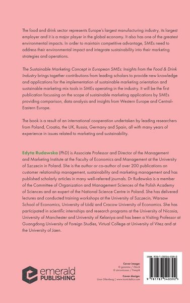 Produktbild: The Sustainable Marketing Concept in European SMEs