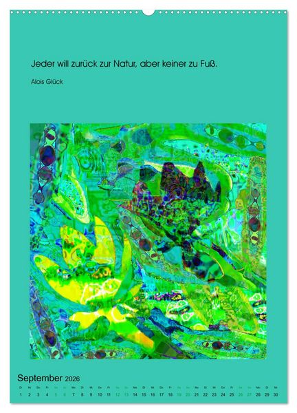 Produktbild: NaturVisionen (Wandkalender 2026 DIN A2 hoch), CALVENDO Monatskalender