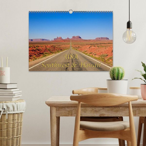 Produktbild: USA Southwest & Hawaii (Wandkalender 2026 DIN A3 quer), CALVENDO Monatskalender