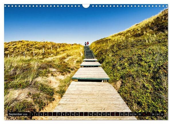 Produktbild: Sylt - Das nordfriesische Ereignis (Wandkalender 2026 DIN A3 quer), CALVENDO Monatskalender