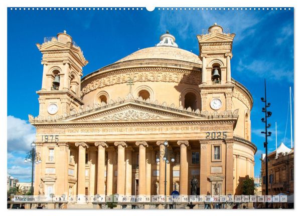 Produktbild: Malta - Wo Geschichte lebendig ist (Wandkalender 2026 DIN A2 quer), CALVENDO Monatskalender