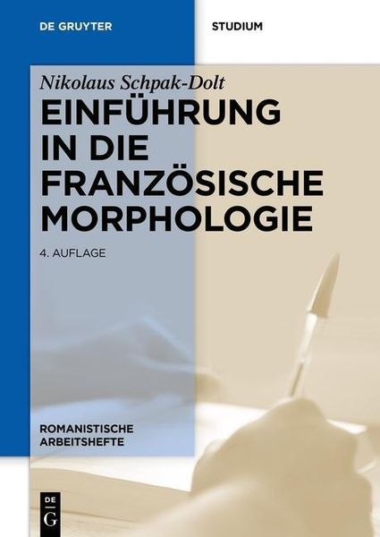 Produktbild: Einf&uuml;hrung in die franz&ouml;sische Morphologie