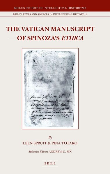 Produktbild: The Vatican Manuscript of Spinoza's Ethica