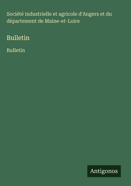 Produktbild: Bulletin