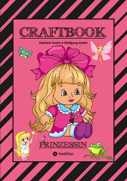 Produktbild: Craftbook - Prinzessin - Kutsche - Einhorn - Pferde - Schloss - Feen - Nixen - Elfen - R&auml;tsel - Malen - Basteln