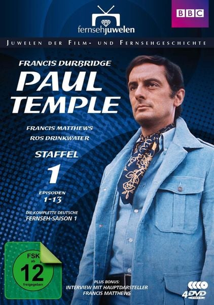 Francis Durbridge - Paul Temple - Box 1 [4 DVDs]