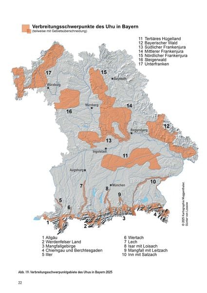 Produktbild: Der Uhu in Bayern