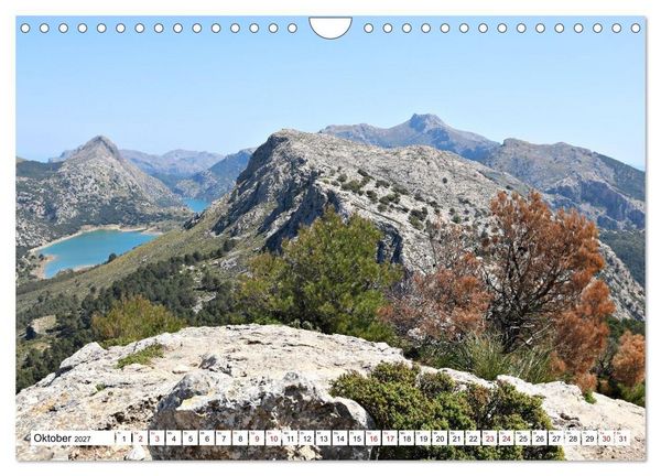 Produktbild: Mallorca GR 221. Weitwandern durch die Serra de Tramuntana (Wandkalender 2027 DIN A4 quer), CALVENDO Monatskalender