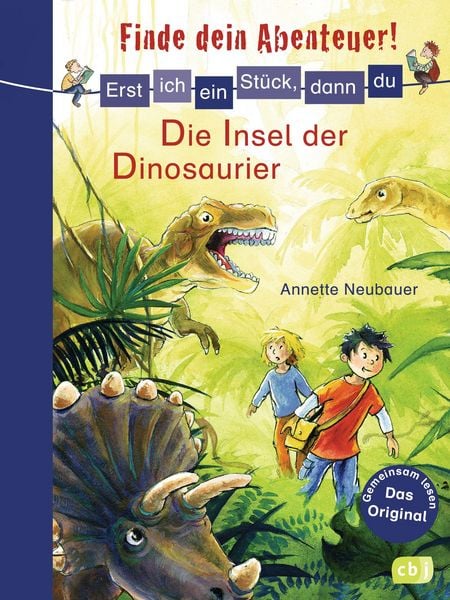 Produktbild: Erst ich ein St&uuml;ck, dann du - Finde dein Abenteuer! Die Insel der Dinosaurier