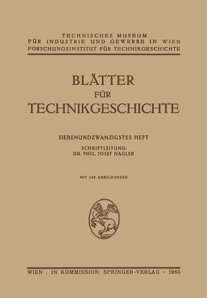 Produktbild: Bl&auml;tter f&uuml;r Technikgeschichte