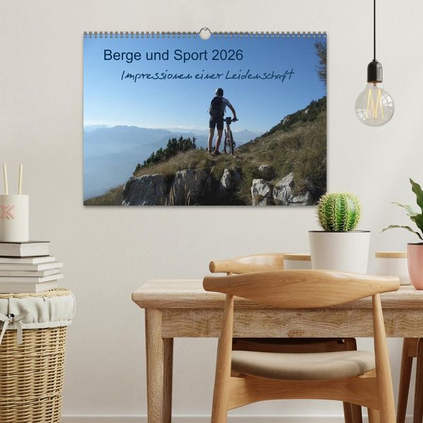Produktbild: Berge und Sport 2026, Impressionen einer Leidenschaft (Wandkalender 2026 DIN A3 quer), CALVENDO Monatskalender