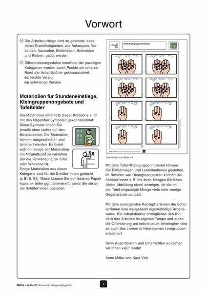 Produktbild: Mathe - na klar! Pr&auml;numerik: Mengenkategorien