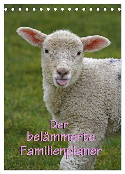 Produktbild: Der bel&auml;mmerte Familienplaner (Tischkalender 2026 DIN A5 hoch), CALVENDO Monatskalender