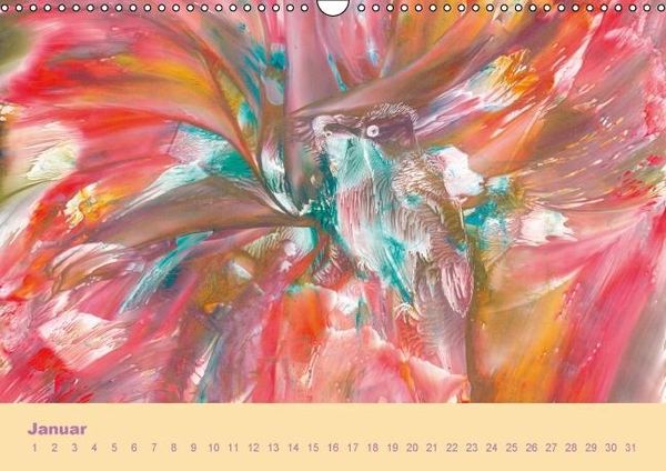 Produktbild: Geburtstagskalender Faszination Malerei - mit immerw&auml;hrendem Kalender (Wandkalender immerw&auml;hrend DIN A3 quer)