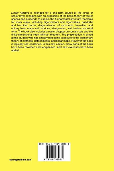 Produktbild: Linear Algebra