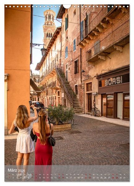 Produktbild: Verona Venetien (Wandkalender 2026 DIN A3 hoch), CALVENDO Monatskalender