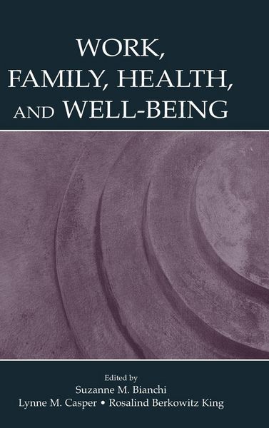 Produktbild: Work, Family, Health, and Well-Being