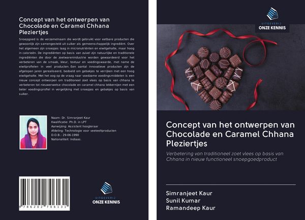 Produktbild: Concept van het ontwerpen van Chocolade en Caramel Chhana Pleziertjes