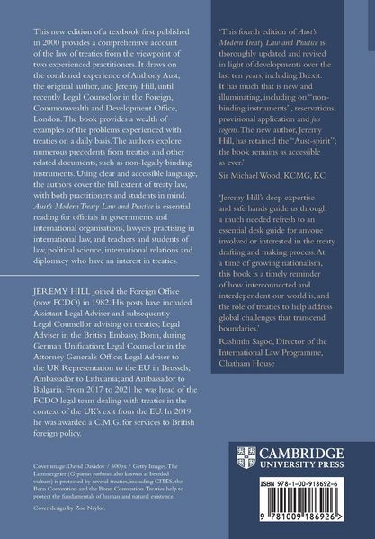 Produktbild: Aust's Modern Treaty Law and Practice