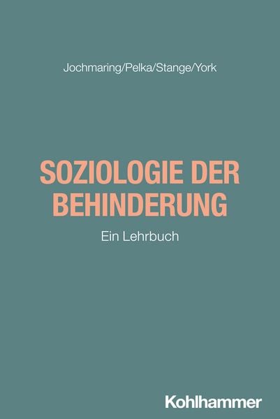 Produktbild: Soziologie der Behinderung