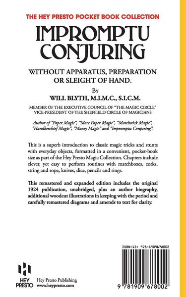 Produktbild: Impromptu Conjuring (Hey Presto Magic Book)