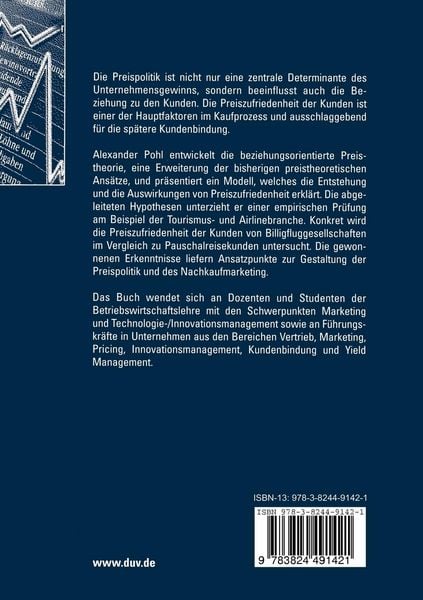 Produktbild: Preiszufriedenheit bei Innovationen
