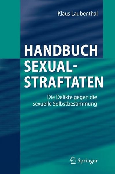 Produktbild: Handbuch Sexualstraftaten